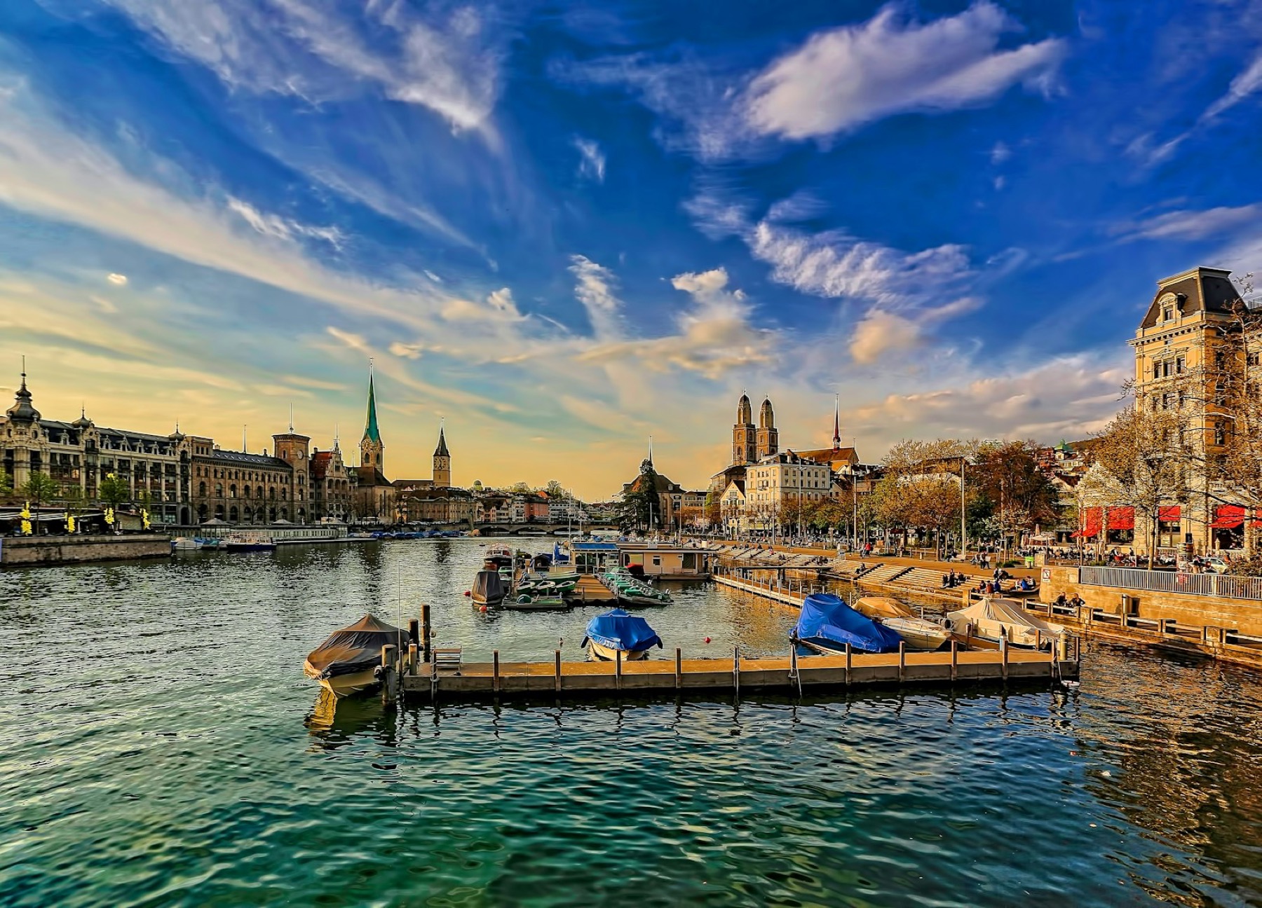 Zürich — Limmat und Altstadt